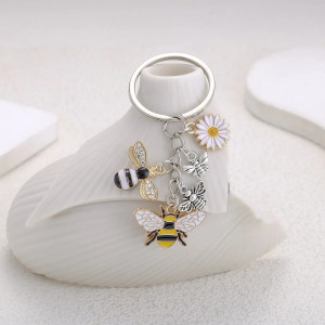 Porte-clés Abeille du Jardin Enchanté | Idée Cadeau Nature