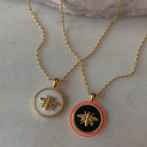 Collana Ape Dorata 'Eleganza Reale' | Gioiello Donna Unico