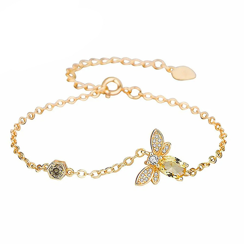 Bracelet Abeille 'Éclat de Ruche'
