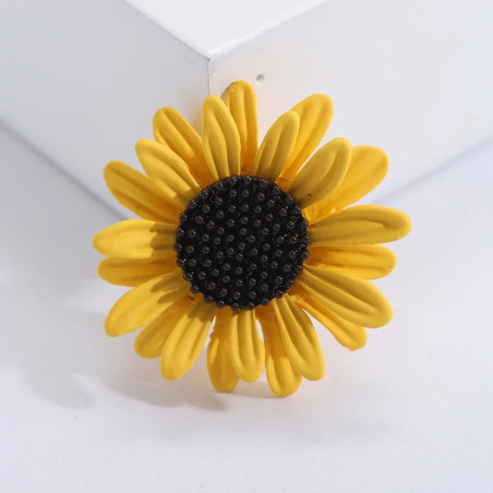 Magnifique Broche tournesol pour tous vos tissus !