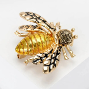Broche Abeille 'Essence Dorée' | Bijou Cadeau Original