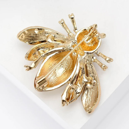 Broche Abeille 'Essence Dorée' | Bijou Cadeau Original