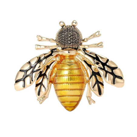 Broche Abeille 'Essence Dorée' | Bijou Cadeau Original
