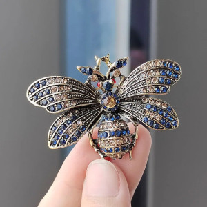 Colllection complètes de broche abeille en strass et perles aux choix