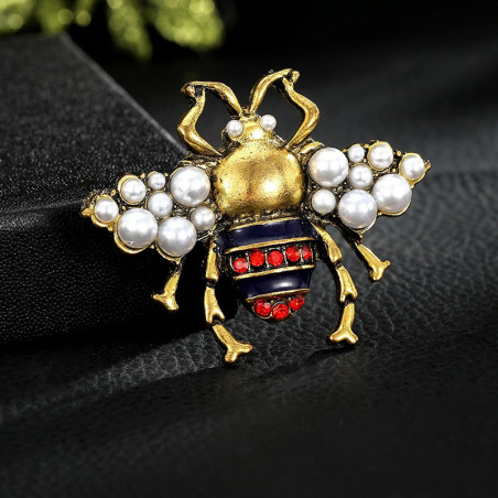 Broche Abeja Imperial | Joya Original con Elegancia Real