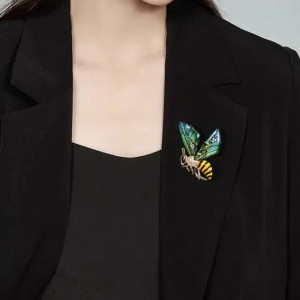 Broche Abeille Ailes de Fée | Cadeau Unique pour Femme