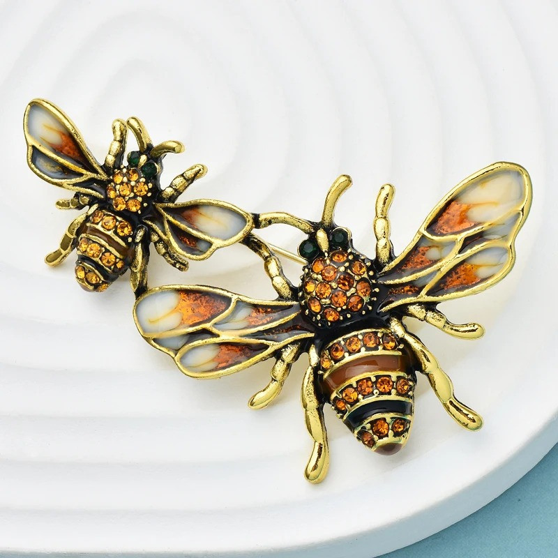 Broche Abeille Duo Impérial