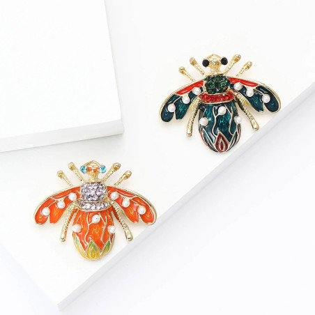 Broche Abeille Élégance Royale