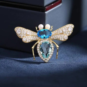 Broche de Abeja Prestigio Real | Joya Elegante y Original