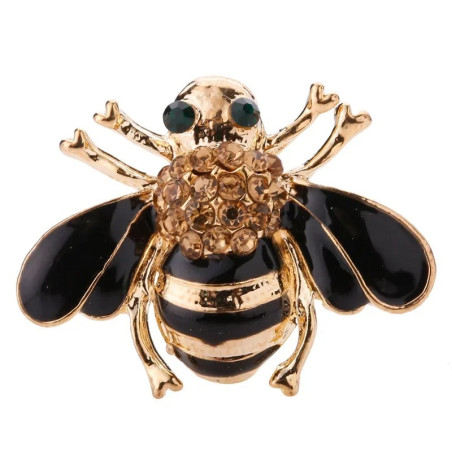 Broche Abeille Chic Nocturne
