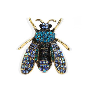 Broche Abeille Impériale en Strass - Bijou Cadeau Femme