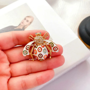 Cute Bohemian Bee Brooch - Unique Jewelry Gift for Women