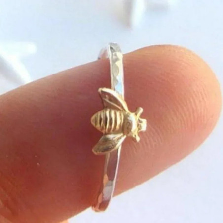 Sterling Silver Bee Ring | Cute & Elegant Jewelry Gift