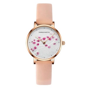 Montre Fleur de Cerisier | Bijou Abeille & Cadeau Floral Femme