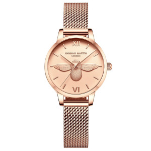 Celadon Harmony Bee Watch | Cute & Modern Bee Jewelry Gift