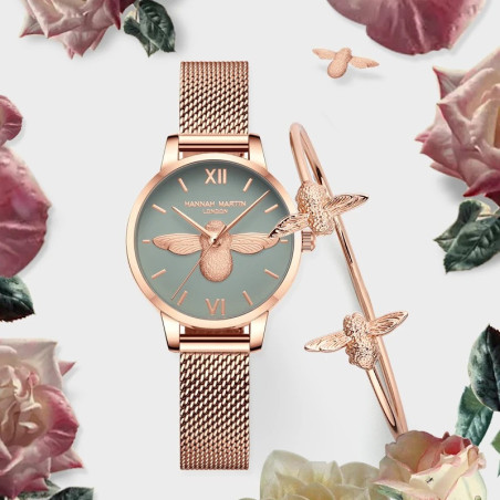 Orologio Ape e Bracciale Armonia Celadon | Eleganza e Stile