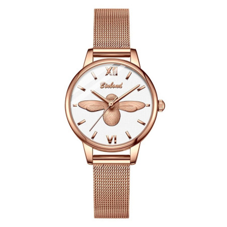 Orologio Ape Donna Eleganza Bianca | Gioielli 1001ABEILLES