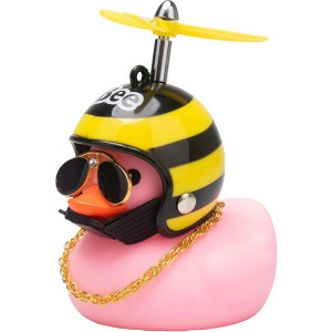 Porte-clés Abeille Casque Moto Mignon – Cadeau Vélo Original