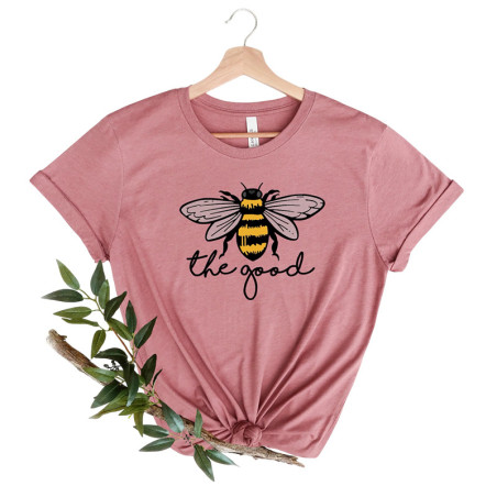Cute Bee T-Shirt | 'BEE The Good' Graphic Tee for Women