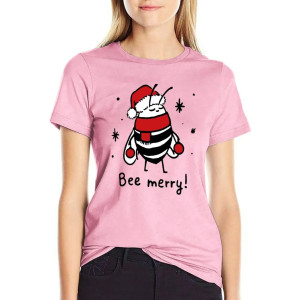 Tshirt abeille femme T-shirt Abeille Be Merry!