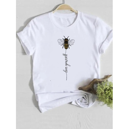 T-Shirt Abeille "Love Yourself"