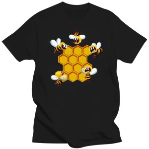 T-shirt Abeille en coton pour abeilles mignonnes