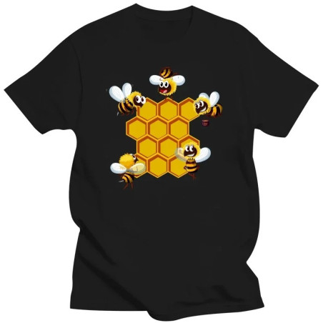 T-shirt Abeille en coton pour abeilles mignonnes