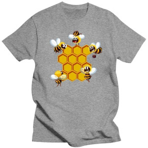 T-shirt Abeille en coton pour abeilles mignonnes