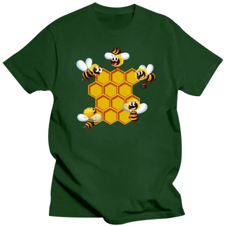 T-shirt Abeille en coton pour abeilles mignonnes