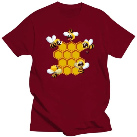T-shirt Abeille en coton pour abeilles mignonnes