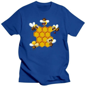 Cute Bee T-Shirt 'Busy Hive' | Graphic Tee S to 6XL