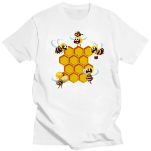 T-shirt Abeille en coton pour abeilles mignonnes