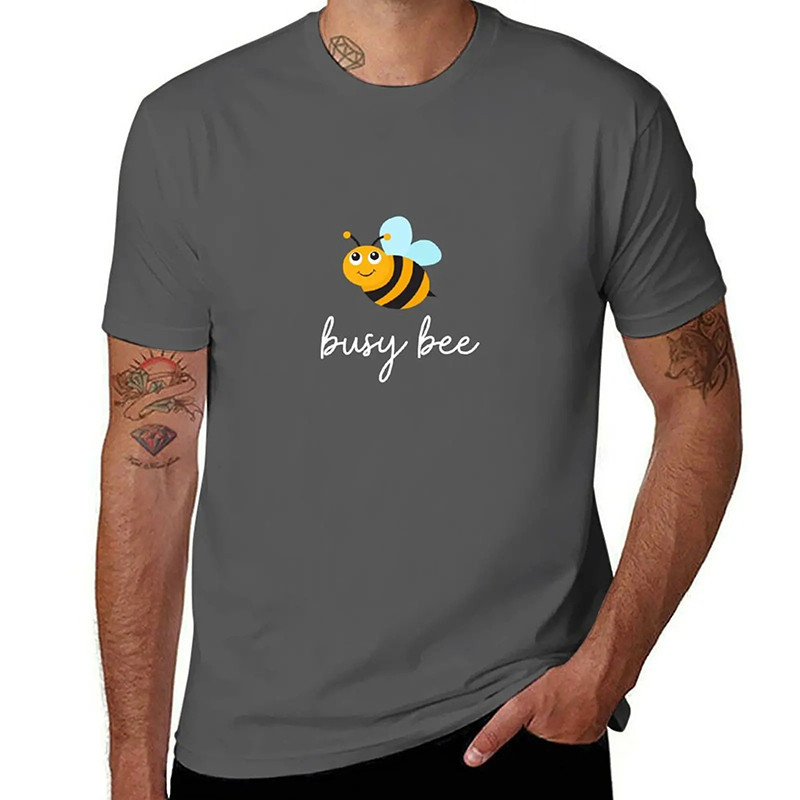 Men's 'Busy BEE' T-Shirt | Funny & Cute Bee Graphic Tee