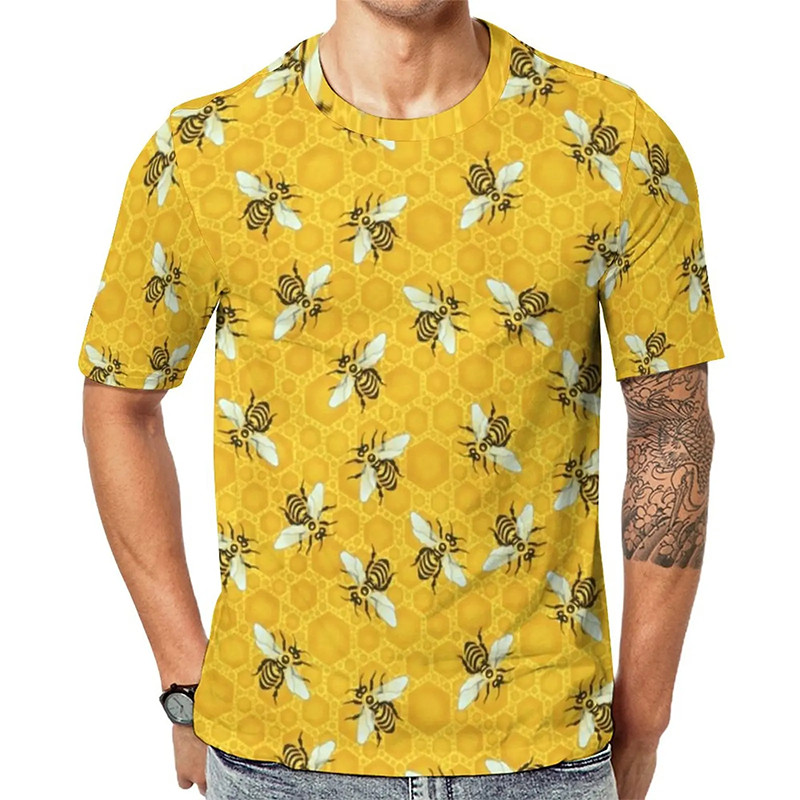 T-Shirt Abeille 'Ruche Dorée'
