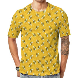 T-shirt Abeille Homme "Essaim Doré"