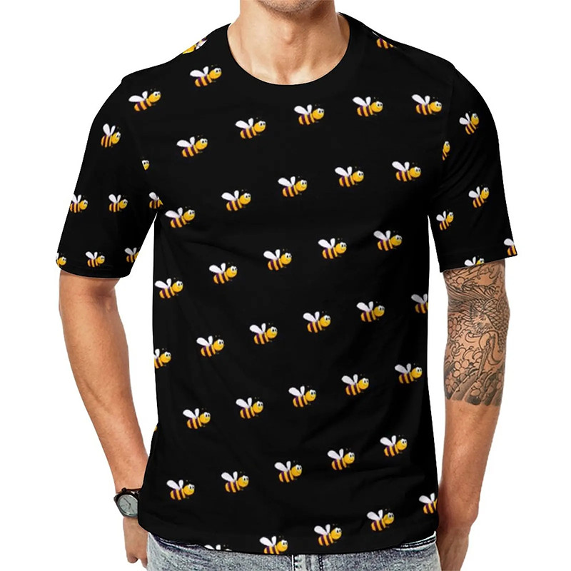 "Chic Swarm" Cute Bee T-Shirt | Funny Gift for Women