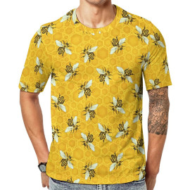 T-shirt Abeille pour Homme 'Ruche en Folie'