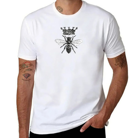 Playera Abeja Reina con Corona | Camiseta Original y Bonita