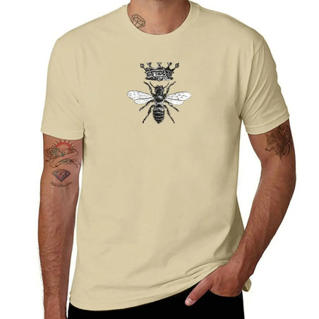 T-Shirt Reine des Abeilles Couronne | T-shirt Abeille Femme