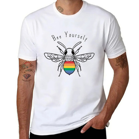 Camiseta Abeja "Bee Yourself" | Idea Regalo Mujer Original