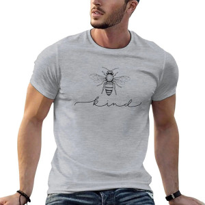 Men's Bee Kind T-Shirt | Cute Bee Graphic Tee for Nature Lovers