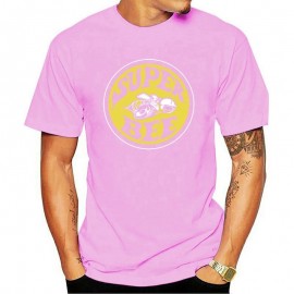 T-Shirt Homme Abeille Super Bee à manches courtes Rose