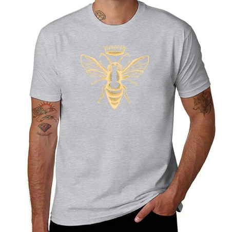 Maglietta Ape Arcobaleno 'Bee Yourself' in Cotone | Idea Regalo