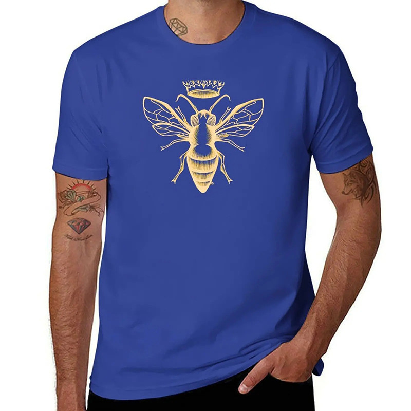 Cute "Bee Yourself" T-Shirt | Rainbow Bee Graphic Tee Gift
