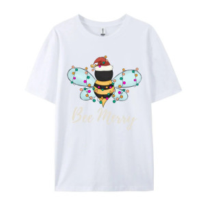 Tshirt abeille femme T-shirt abeille de noël !