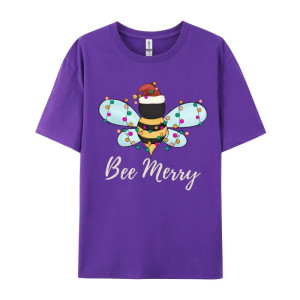 Tshirt abeille femme T-shirt abeille de noël !