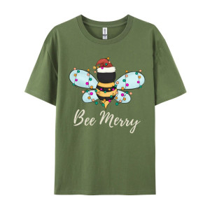 Tshirt abeille femme T-shirt abeille de noël !
