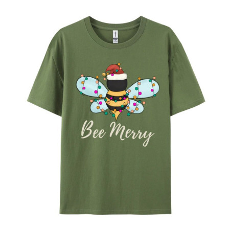 Tshirt abeille femme T-shirt abeille de noël !