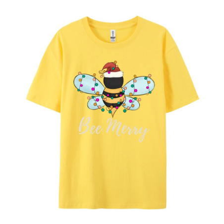 Tshirt abeille femme T-shirt abeille de noël !