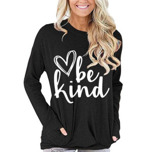Sweatshirt abeille pour femme Sweatshirt Bee Kind abeille stylisée